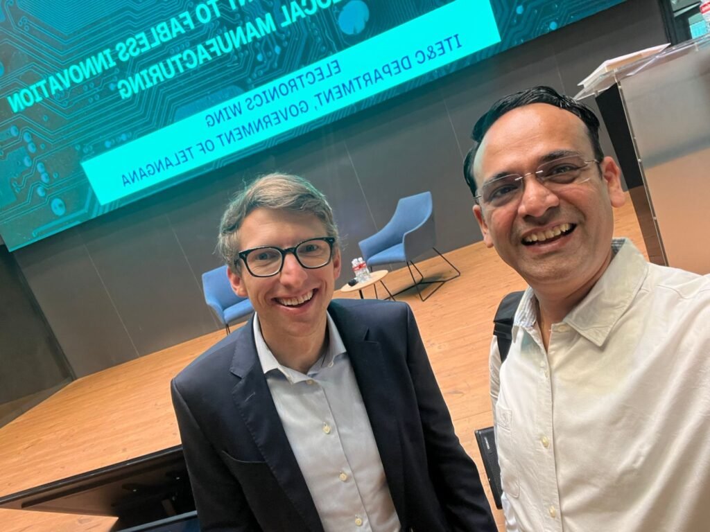 Chris Miller with Rajesh Gupta, CEO, MOSart Labs